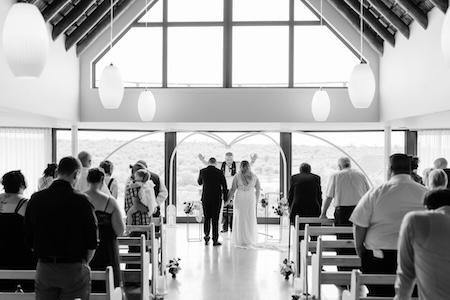 Wedding ceremony by Dr. Gerrit Rademeyer in Jan Kempdorp